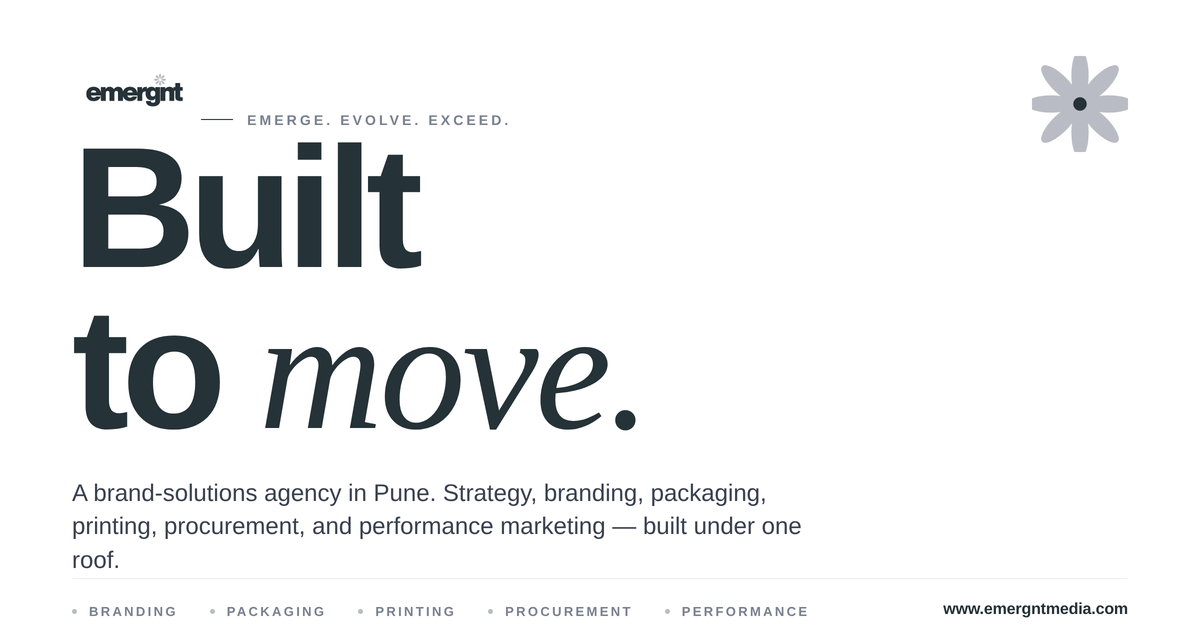 Emergnt Media — Built to move.