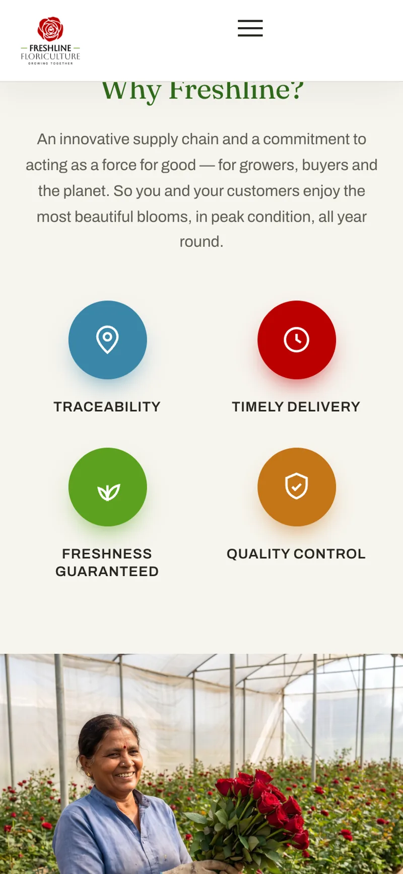 Freshline mobile Why Freshline differentiators